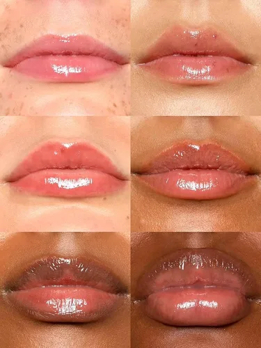 Vista 3 de REFY Brillo de labios - Blush (rosa claro, neutro) + mascarilla hidratante coreana prémium