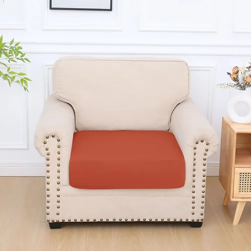 Vista 88 de hyha Fundas de cojín de sofá estampadas, fundas de sofá florales lavables para sofás con 2 cojines, fundas de cojín de patrón elástico para muebles