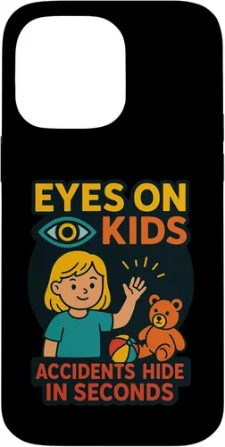 Vista 21 de Eyes on Kids Child Safety Gift for Moms, Granny, Grandad Case for iPhone 16