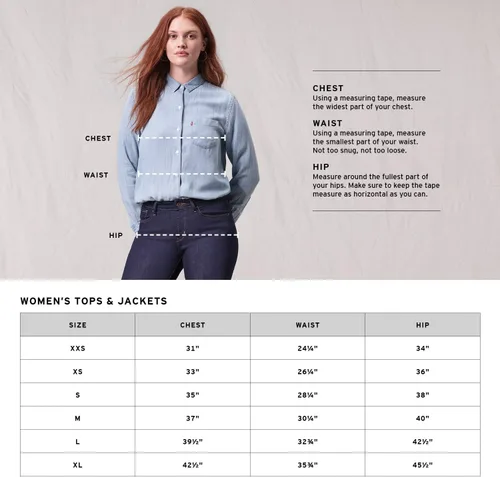 Vista 3 de Levi's Camisa vaquera Jadon Premium para mujer