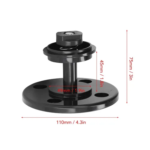 Vista 6 de Carrete dispensador de soldadura Soporte de alambre Soporte de rollo 2.2 lbs Dispensador de soldadura carrete de plástico ABS Soporte de carrete