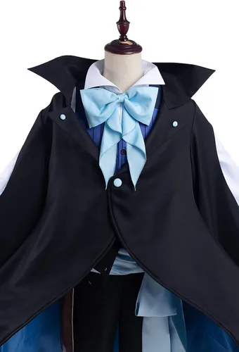 Vista 4 de NGOVINY Disfraz unisex de Vanitas para cosplay con diseño de Vanitas