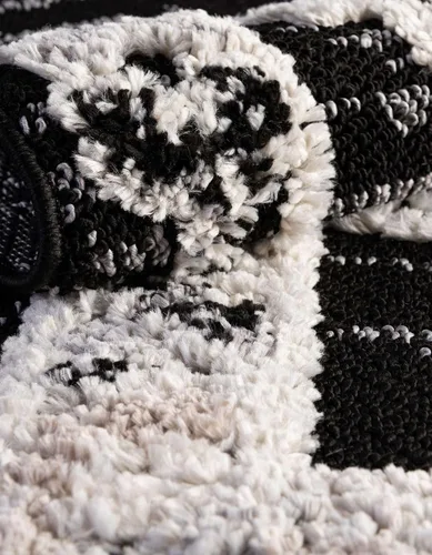 Vista 5 de Unique Loom Cherokee Collection - Alfombra rectangular de 2 x 3 pies 1 pulgada, gris fósil/marfil