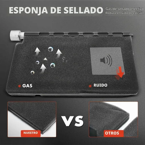 Vista 2 de A-Premium Compatible con Dodge Ram 1500, Ram 2500, Ram 3500, Ram 4500, Ram 5500, 2002-2010 Kit de reparación de puerta de mezcla de calefacción