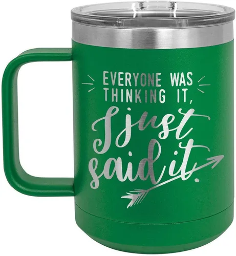 Vista 10 de Taza de café con tapa superior deslizante, con aislamiento para viaje, ideal para regalo de cumpleaños o Navidad de mujeres/hombres