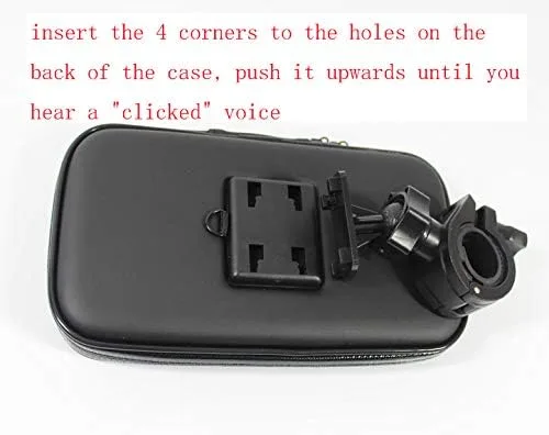 Vista 7 de Soporte para bicicleta resistente al agua con GPS, funda para manillar de bicicleta para iPhone 16 Pro iPhone 11 XR Samsung Galaxy S25+ S23 FE S20