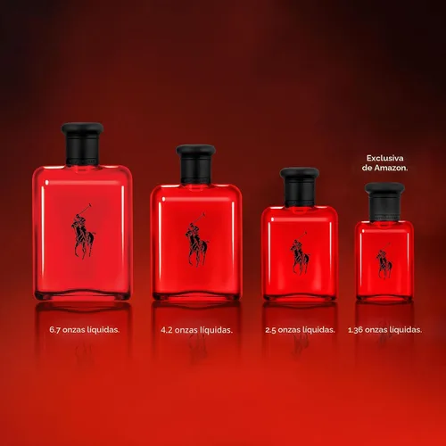 Vista 3 de Ralph Lauren Polo Red Eau de Toilette - Spicy Essence Cologne for Men