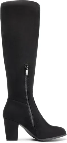 Vista 3 de DREAM PAIRS - Botas altas de tacón grueso para mujer, largo por encima de la rodilla