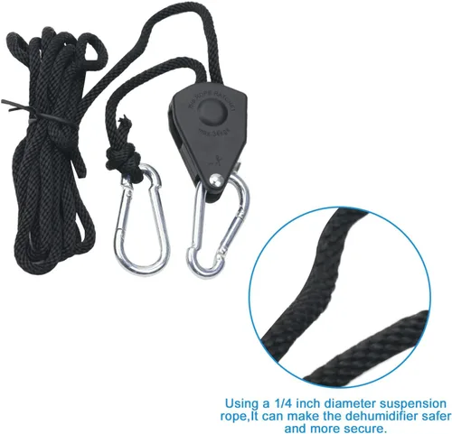 Vista 5 de 5822 Kit de deshumidificador colgante para AprilAire Crawl Space, sótano, deshumidificador de toda la casa modelos E070, E080, E100, E130, 1820