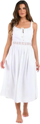 Vista 124 de La Blanca Vestido midi para cubrir el traje de baño para mujer