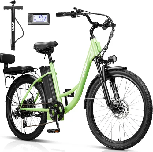 Vista 11 de ZNH Electric Bike for Adults, Peak 1000W Ebike 20 Mph & 80 Miles 02s-negro
