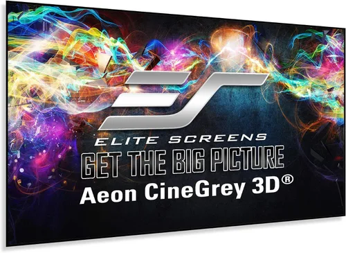 Vista 14 de Elite Screens - Serie Aeon StarBright CLR pantalla Negro