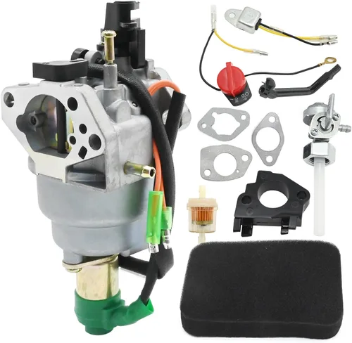 Vista 3 de Carburador con kit de bujía, repuesto para motor DeWALT DXGNR7000 DG7000B DG7000BC DG6000 6550 7000 Watt 13HP