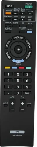 Vista 4 de Mando a distancia universal para rm-yd040 rm-yd033 rm-yd035 rm-yd034 KDL-46HX800 KDL-40HX800 KDL-55HX800 KDL55HX729 KDL65HX729 KDL32EX500 1487888