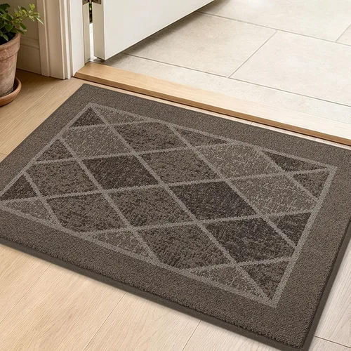 Vista 63 de BEQHAUSE - Tapete para puerta de 20 x 32 pulgadas, antideslizante, color beige