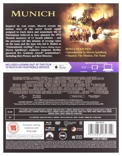 Vista 4 de Munich UK Premium Collection Blu-Ray + DVD + Digital HD + Ltd Ed Art Cards Region Free