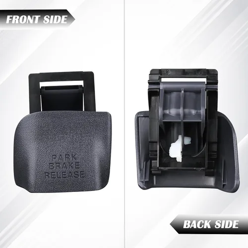 Vista 5 de TQPONLY 74934 Manija para Liberar Freno de Estacionamiento (Gris Niebla) Compatible con Dodge Ram 1500 2500 3500 de 1998 a 2002 Reemplaza RU38RC8AA