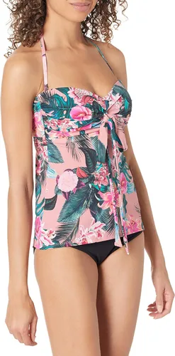 Vista 3 de Skye Traje de baño con parte superior de bikini Amelia Bandini estándar para mujer con detalle frontal Twist