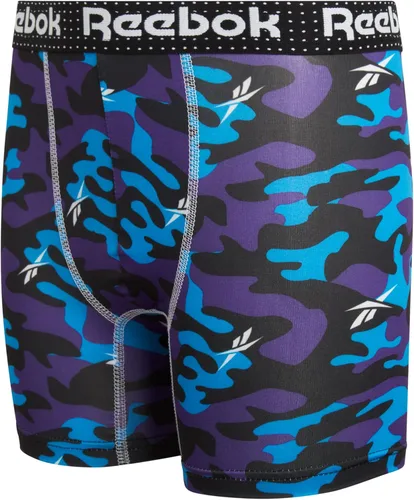 Vista 5 de Reebok Ropa interior para niño - Calzoncillos tipo bóxer Performance (paquete de 4)