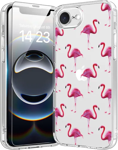 Vista 94 de bicol - Funda protectora a prueba de golpes para iPhone 15 Plus, funda delgada de acrílico transparente y diseños modernos para niña y mujer, 6.7