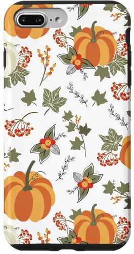 Vista 11 de Fall Leaves Autumn Pumpkin Pattern Autumn Vibes Color Case for iPhone 17