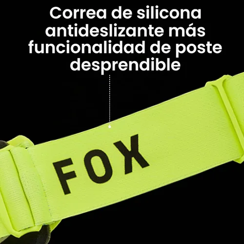 Vista 7 de Fox Racing Gafas unisex para motocross chispa negra