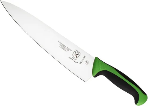 Vista 5 de Mercer Culinary Mercer Cutlery Millennia - Cuchillo de chef de 8 pulgadas, codificado por colores, juego de cuchillos de 4 piezas, alto carbono
