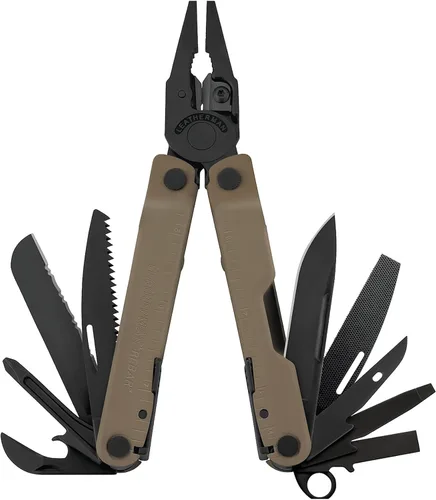 Vista 12 de LEATHERMAN, Multiherramienta Rebar con cortadores de alambre reemplazables de primera calidad y sierra, arándano jaspeado