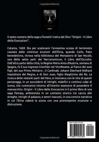 Vista 2 de origini - la saga a fumetti vol. 6 Il Libro delle Evocazioni (Italian Edition)