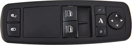 Vista 6 de Interruptor de ventana eléctrica para Dodge Ram 1500 2500 3500 del lado del conductor, control lateral del conductor, interruptor maestro 68148895AA