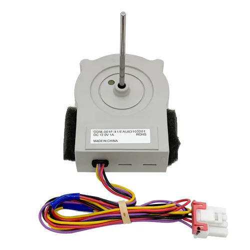 Vista 3 de EAU63103201 Motor del ventilador del evaporador del refrigerador para LG, refrigerador Kenmore Elite, pieza de repuesto de reparación del motor
