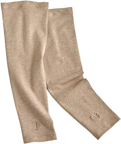 Vista 7 de Coolibar Mangas de brazo solar para hombre - Protección solar UPF 50+ - Navagio Gris topo oscuro