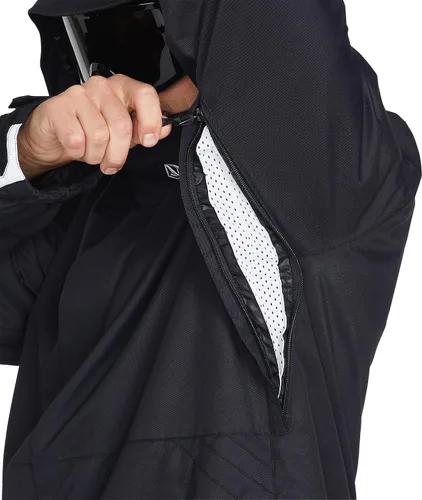 Vista 6 de Volcom Chaqueta de snowboard con aislamiento de piedras icónicas para hombre PARENT