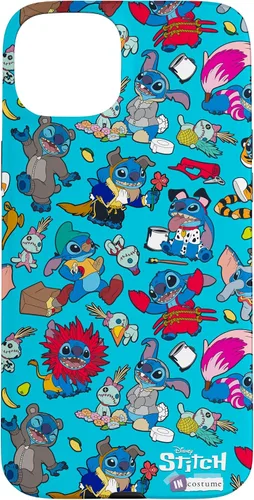 Vista 9 de iPhone 16 Disney 100 Stitch in Costume Disney Characters and Scrump Case