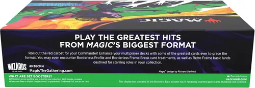 Vista 7 de Magic The Gathering Commander Masters Caja de refuerzo de Set Booster - 24 paquetes (360 tarjetas mágicas)