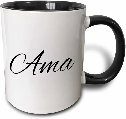 Vista 9 de 3dRose You are my sunshine. Taza negra de dos tonos de 11 oz