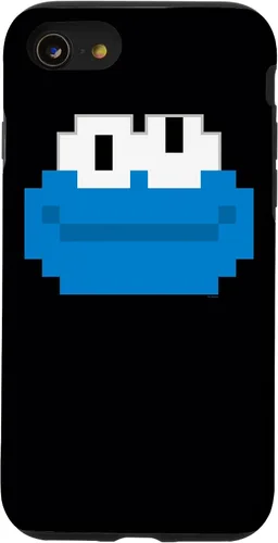 Vista 13 de Funda para iPhone 14 Sesame Street 8-Bit Cookie Monster