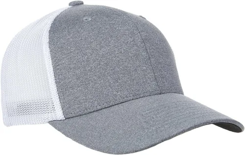 Vista 4 de Flexfit Gorra de malla elástica Melange para hombre