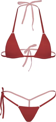 Vista 5 de Extreme Sexy Mini Bikini Sets 2pcs Traje de baño G-String Bottom Traje de baño Micro Bikinis para Mujer