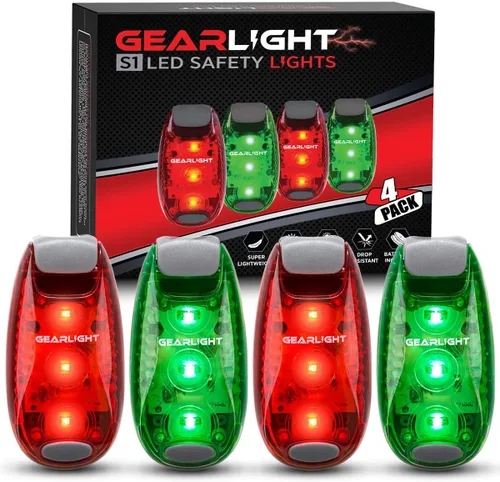 Vista 10 de Bike Lights for Night Riding, USB Rechargeable Front and Back Lights, LED Bicycle Headlight and Tail Light Set, Water Resistant Bike Lights
