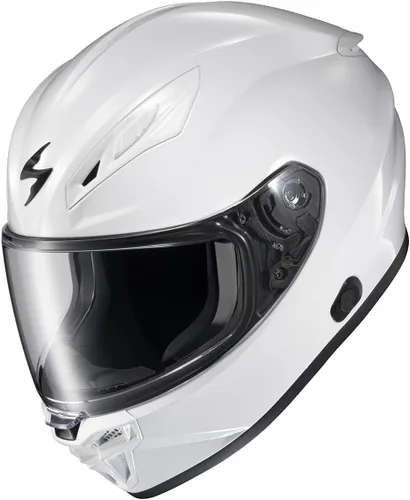 Vista 2 de ScorpionEXO R430 - Casco de cara completa sólido (blanco - grande) Casco
