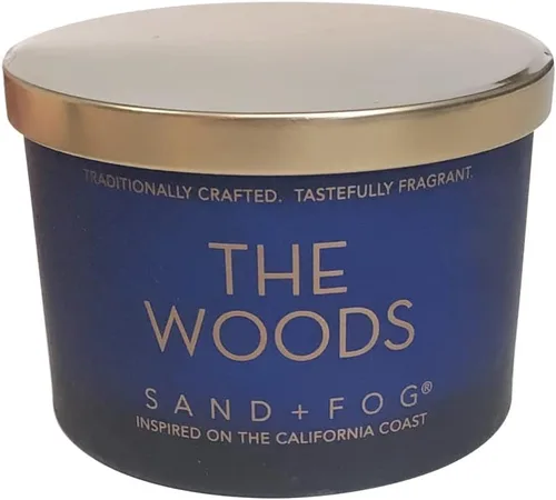 Vista 41 de Sand + Fog Vela perfumada - Chai – Aromas adicionales y tamaños – Mecha 100% de algodón sin plomo - Velas de lujo en frasco para refrescar el aire