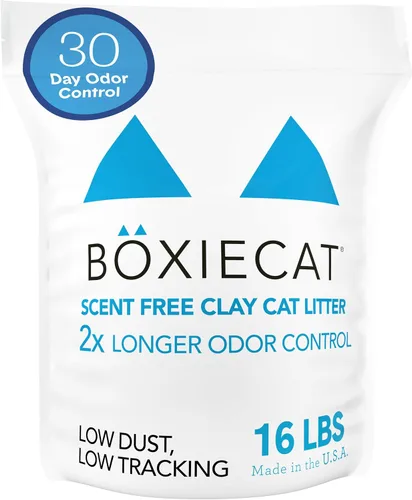 Vista 7 de Boxie - Arena para gatos extra fuerte, control de olores de 35 días, 16 libras