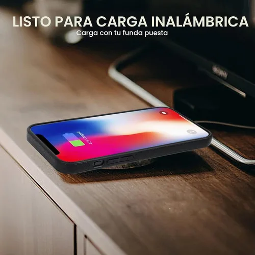 Vista 8 de Funda de cuero para iPhone 13 Pro, funda protectora delgada con función atril a prueba de golpes, soporte invisible integrado compatible con iPhone
