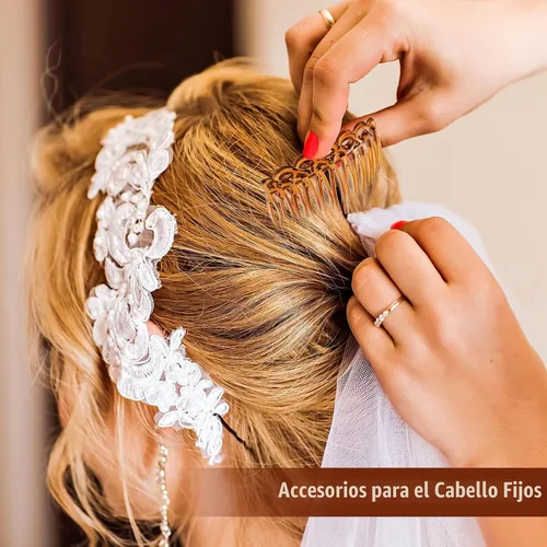Vista 2 de Chuangdi Set de 24 Piezas de Peines Franceses para el Lado del Cabello - Accesorios de Pinza de Peine de Torsión de Plástico para Mujeres