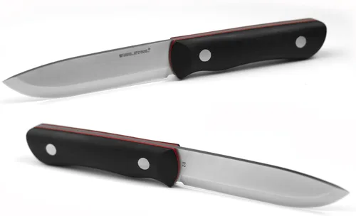 Vista 6 de REALSTEEL Bushcraft III Cuchillo de caza, hoja D2 y mango G10, perfecto para caza, senderismo y tareas de corte diario, cuchillo EDC para hombres
