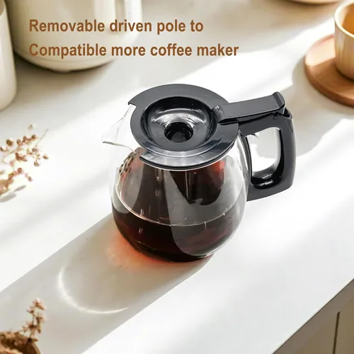 Vista 4 de Repuesto universal para cafetera de 12 tazas, compatible con Mr Coffee, Black&Decker, Hamilton Beach y la mayoría de las cafeteras de marcas