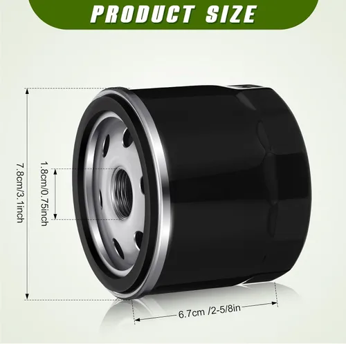 Vista 2 de 4 filtros de aceite de 12 050 01-s para cortacésped, compatible con motores de cortacésped, generadores y tractores Kh-12-050-01 12-050-01-s