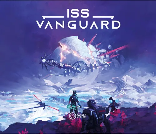 Vista 2 de Awaken Realms ISS Vanguard - Juego de mesa - Explora el espacio en un juego de estrategia cooperativa de ciencia ficción, emocionante aventura