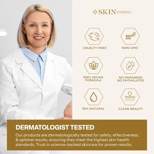 Vista 6 de Suero facial con oro de 24 quilates y colágeno, fórmula hidratante, reafirmante y estimulante de la luminosidad, probado por dermatólogos
